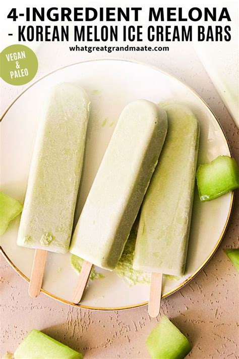 melona tube|3 Ingredient Korean Melon Bars Recipe